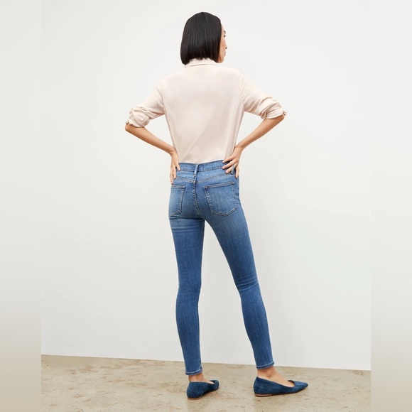 Frame Le High Skinny High Rise Denim Jeans 27 - Picture 2 of 12